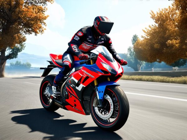 Experience the thrill of biking in a realistic 3D game