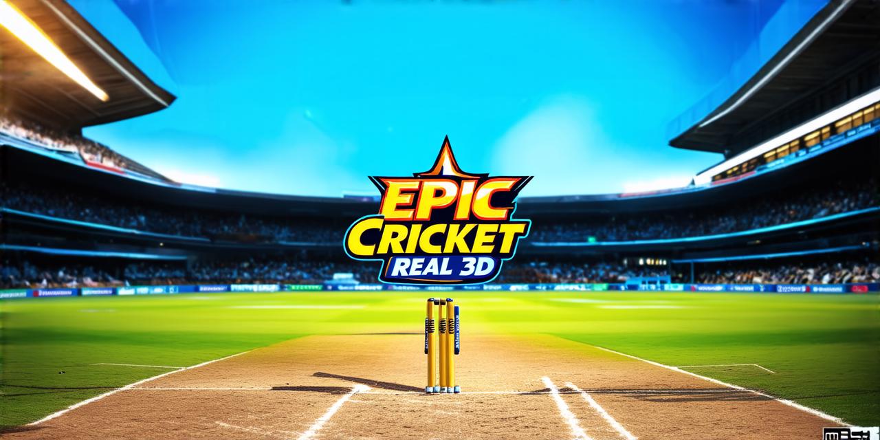 Download Epic Cricket Real 3D Game for an Immersive Gaming Experience