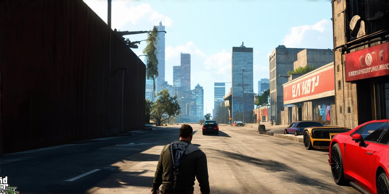 Experience the immersive gameplay of GTA 5 in stunning 3D graphics