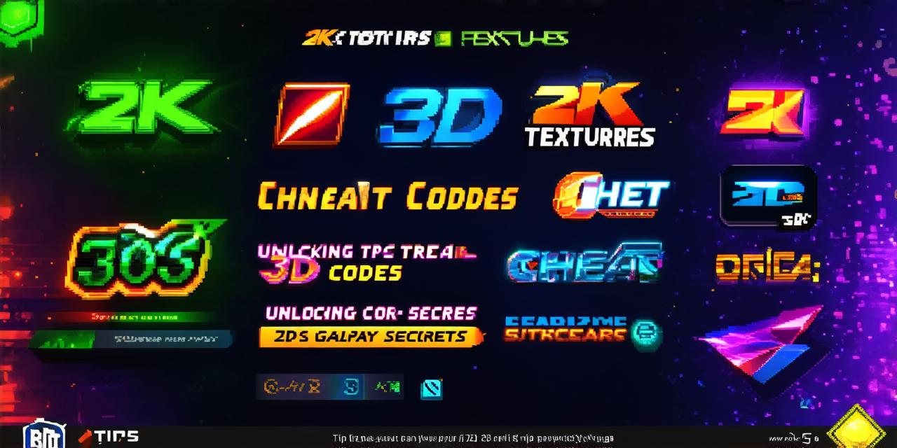 Unlocking cheat codes for 3D games: Tips and tricks