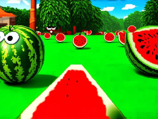 Experience the Excitement of Playing a 3D Watermelon Game