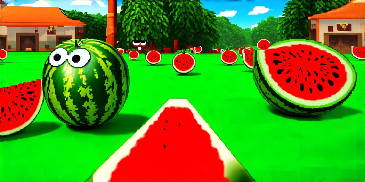 Experience the Excitement of Playing a 3D Watermelon Game