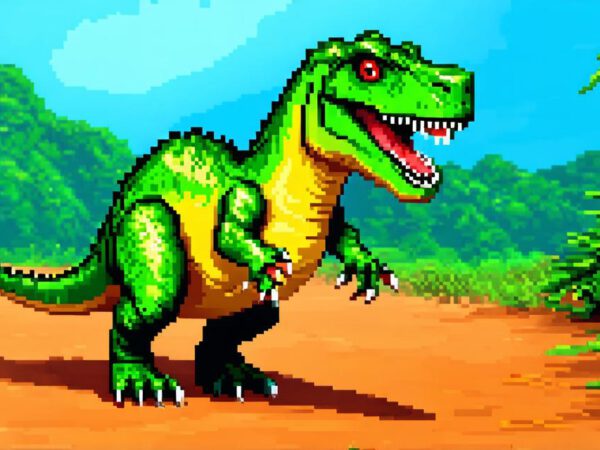 Experience the Google Dinosaur 3D Game - Fun and Free Online Game